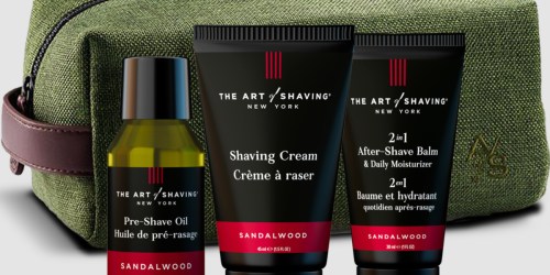 Up to 65% Off The Art of Shaving Sets | 3-Piece Kit w/ Bag Just $30 Shipped – Last Day!