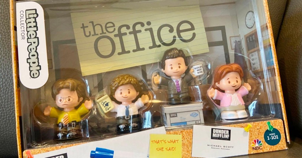 the office little people set box