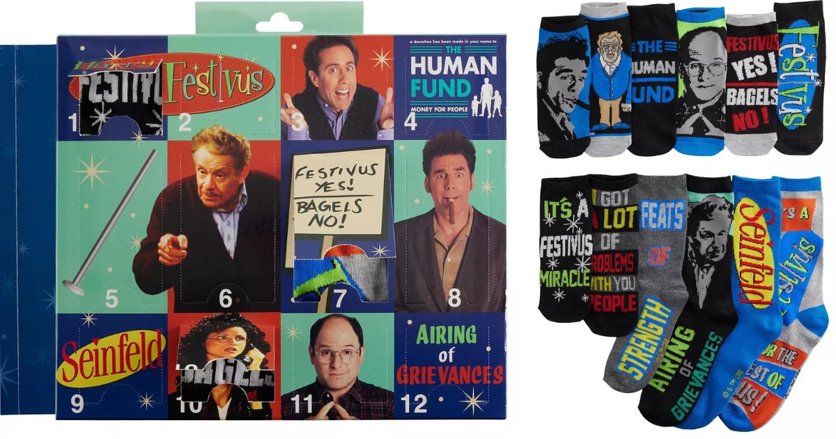 Men's 12 Days of Socks Advent Calendars