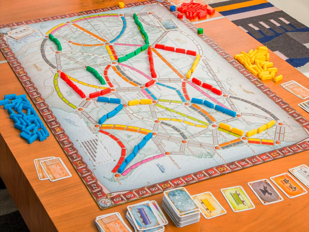 ticket to ride boardgame