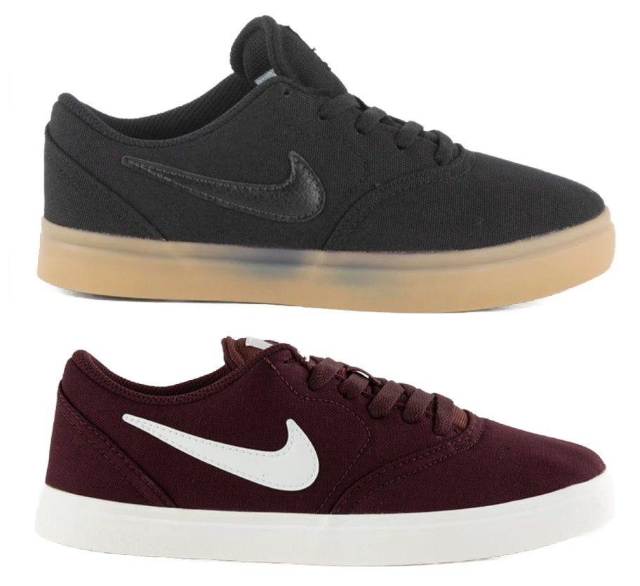 two nike SB shoes