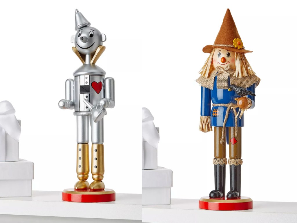 tin man and scarecrow from the wizard of oz