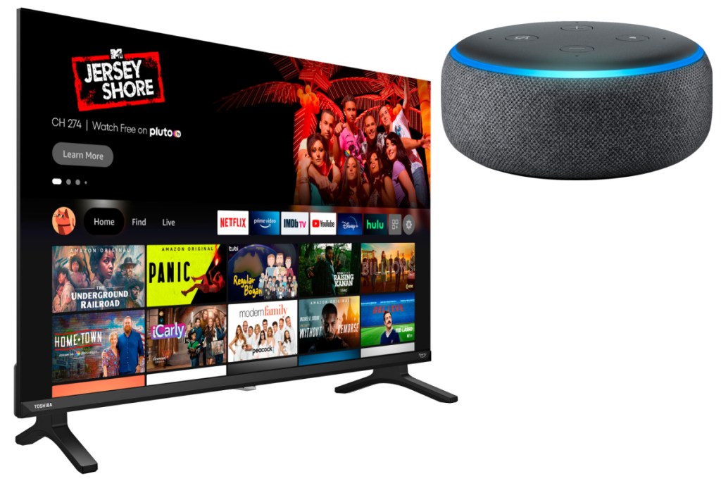 tv and echo dot