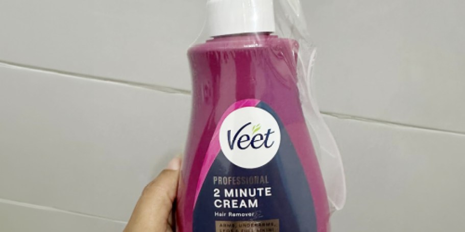Veet Hair Removal Cream Only $8 Shipped on Amazon (Reg. $14)