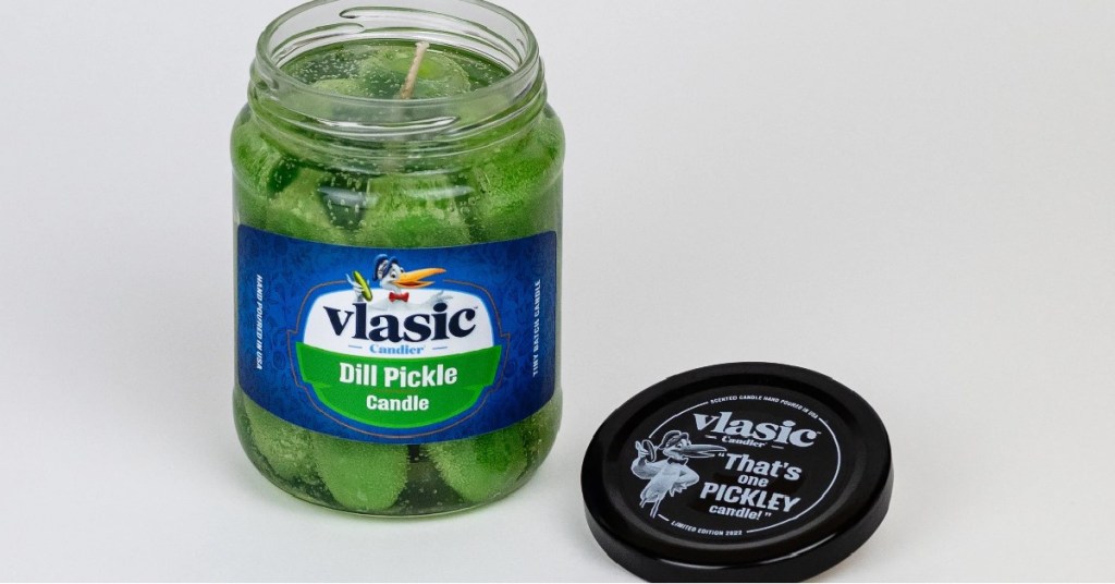 Vlasic Dill Pickle Candle - National Pickle Day