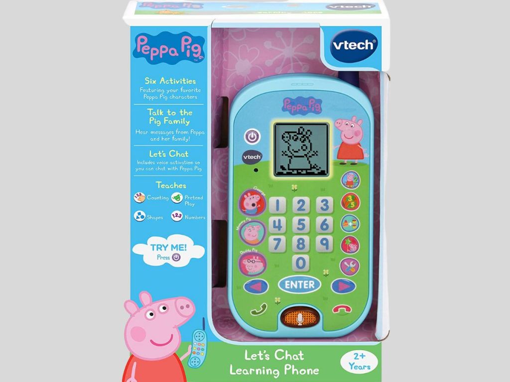 vtech peppa pig learning phone