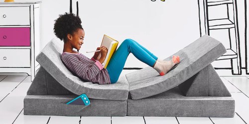 Yourigami Convertible Kids Play Couch from $119.99 Shipped on Kohls.com | Multiple Ways to Use