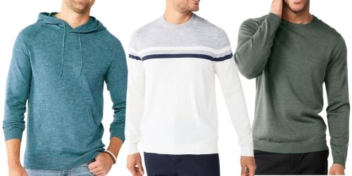 Kohl’s Sweaters for Men Only $14.99 (Regularly $50) | Many Styles & Colors Available