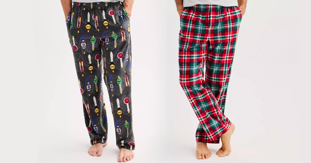 2-Pack Christms Fleece Pajama Pants