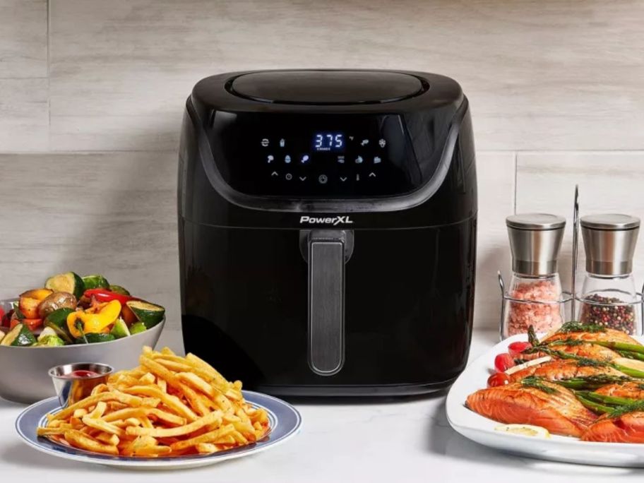 PowerXL Vortex Pro Air Fryer 8qt - Black