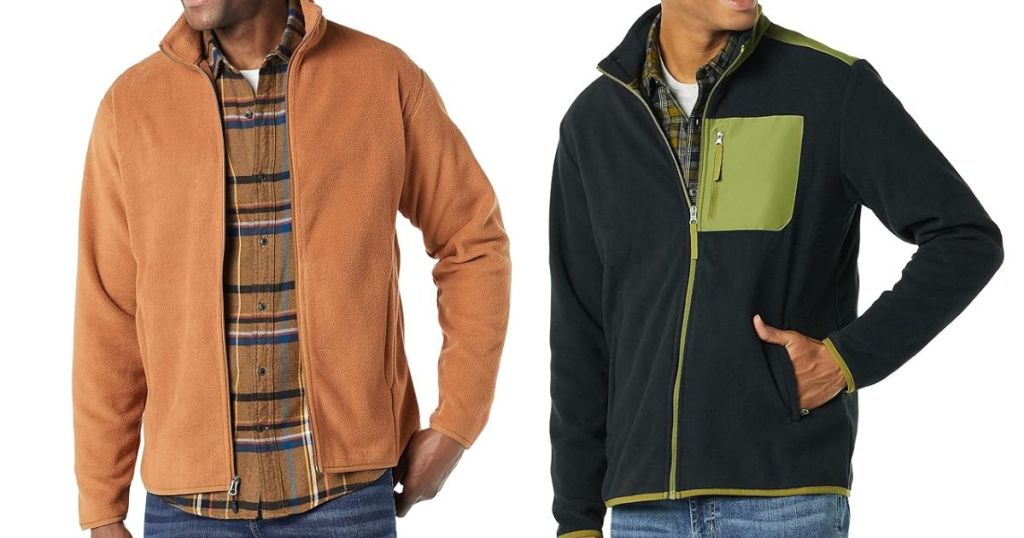 Amazon Essentials Men's Full Zip Fleece Jacket