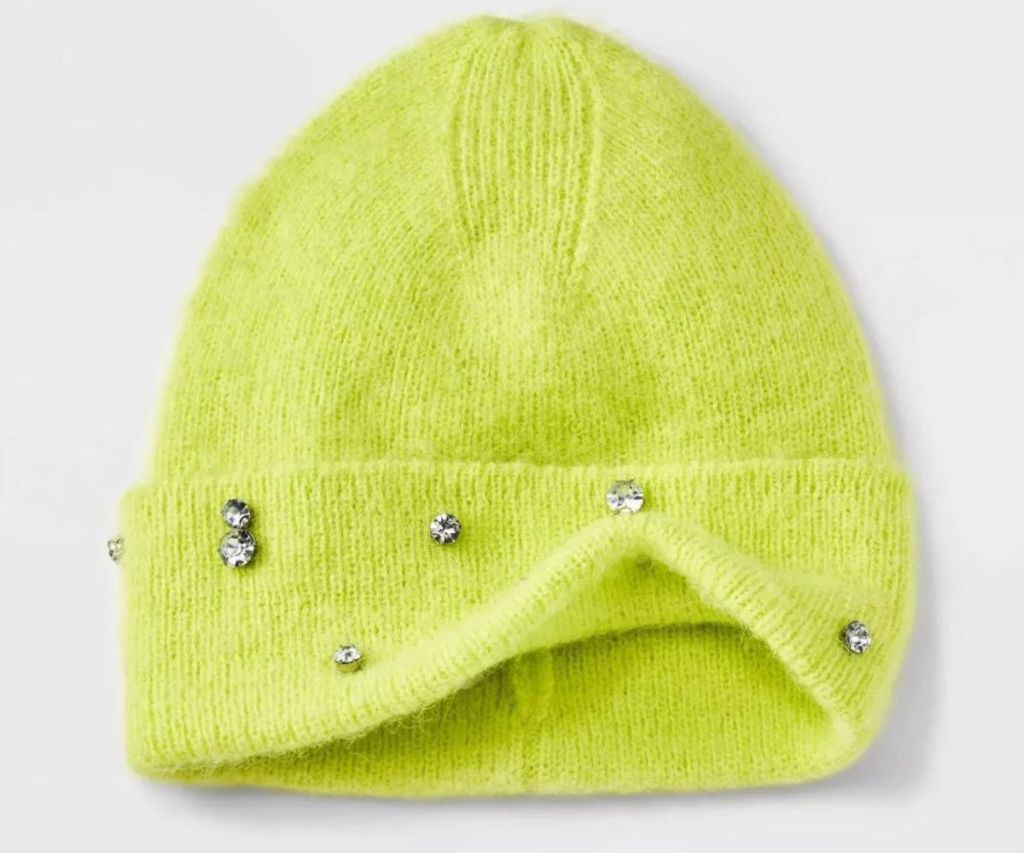 A New Day Brushed Beanie in Green
