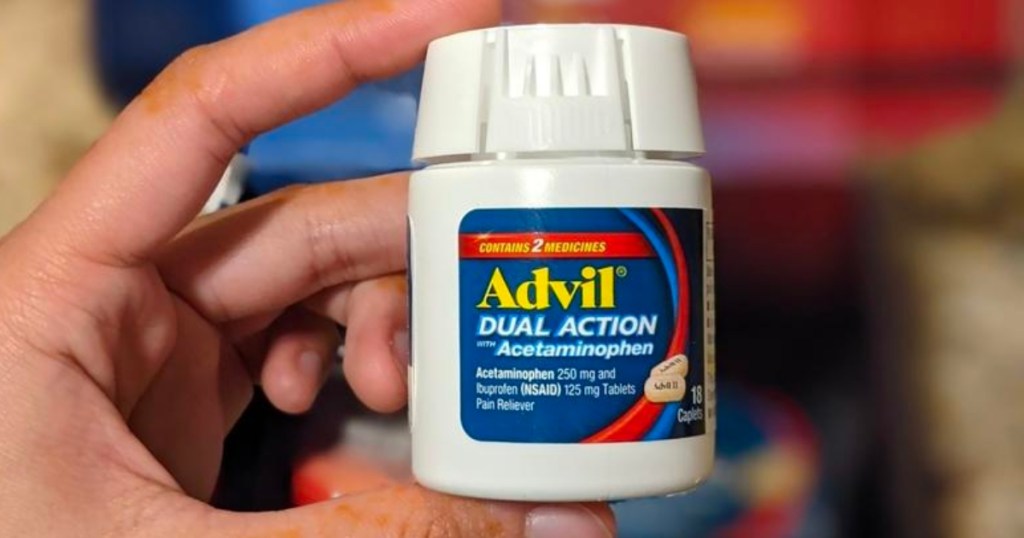 Advil Dual Action Pain Relief Medication