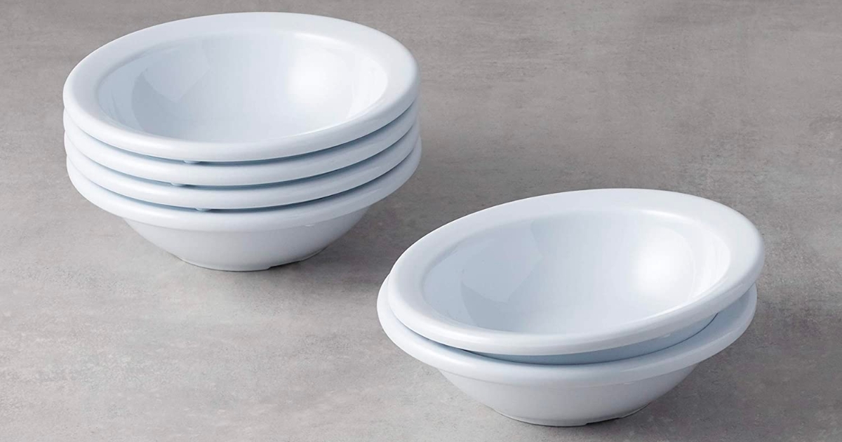Amazon Commercial Melamine Bowl 6Piece Sets from 3.60 (Regularly 14