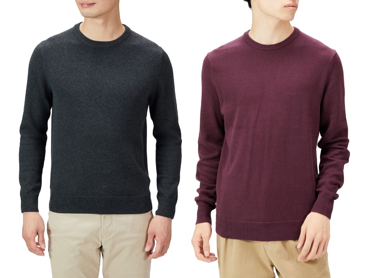Amazon Essentials Men’s Crewneck Sweaters