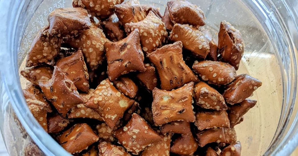 Amazon Fresh Peanut ButterFilled Pretzels 44oz Jar Just 9 on Amazon