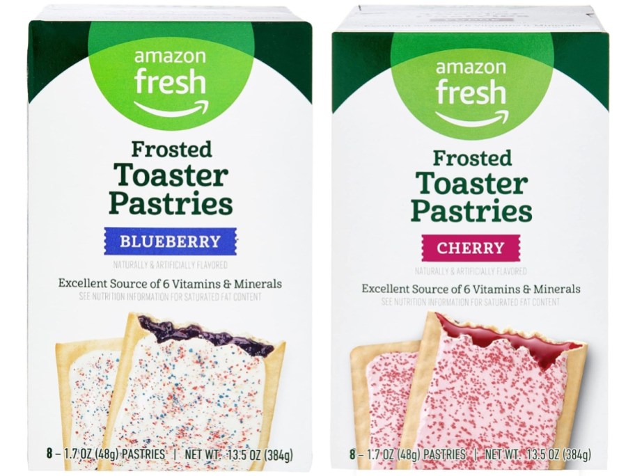 amazon fresh frosted toaster pastries boxes