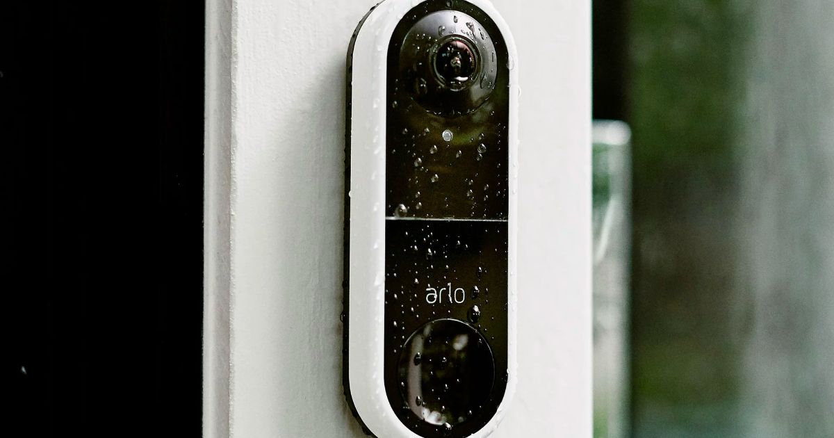 Arlo essential wired doorbell