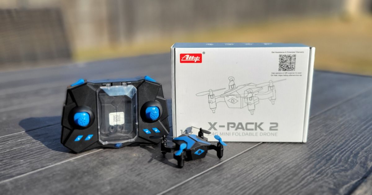 Attop x pack online 2 mini drone