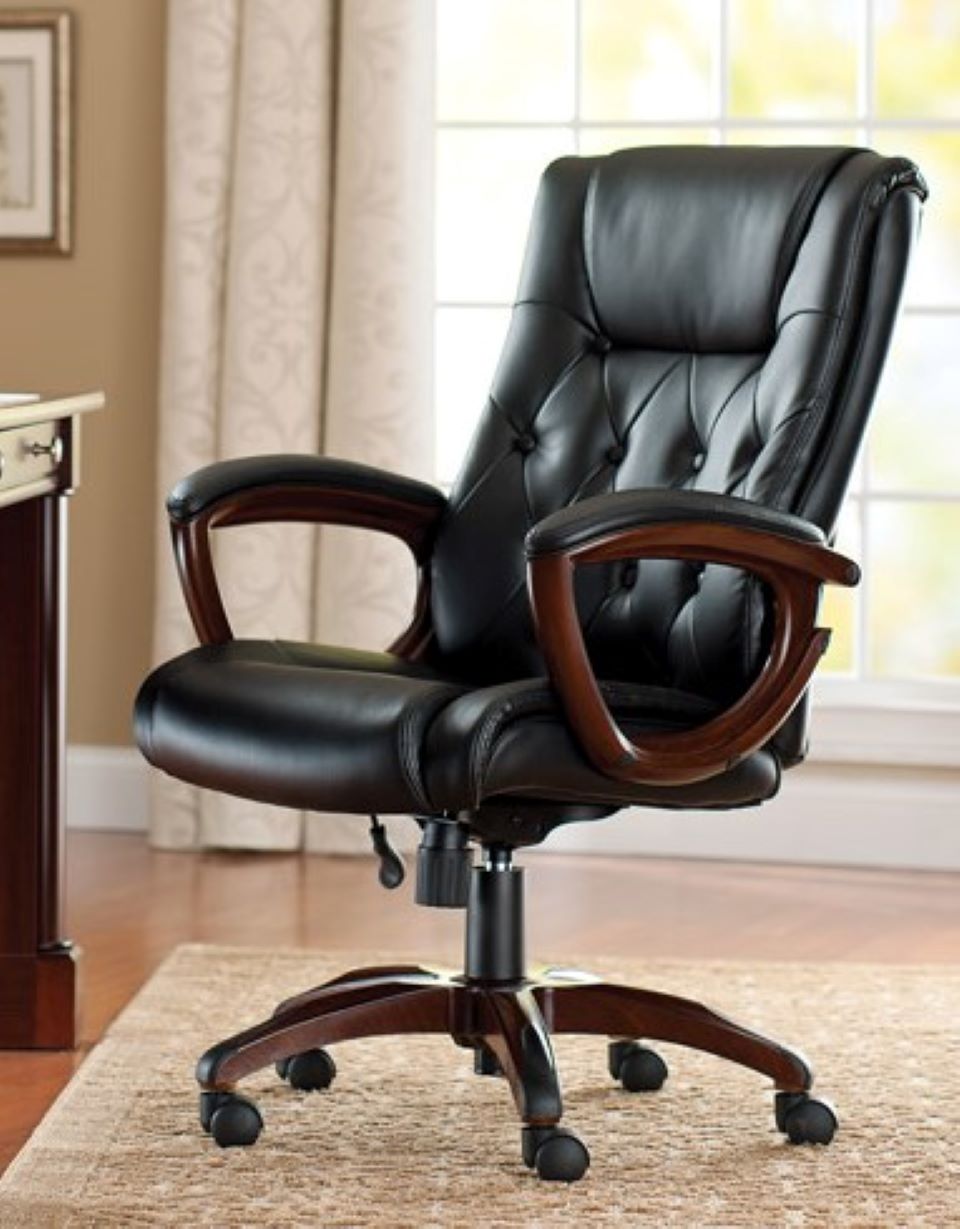Better Homes and Gardens Executive Mid-Back Manager's Office Chair