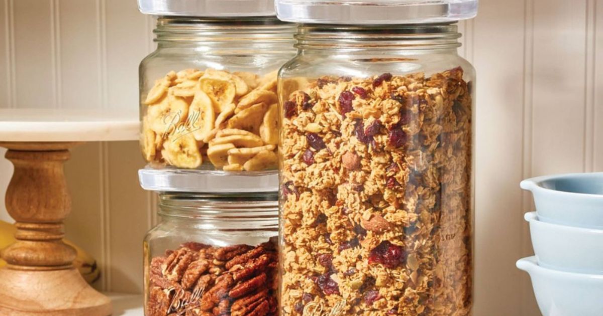 Ball Stack & Store Jars 3-Piece Set Only $24.99 on Target.com (Regularly $35)
