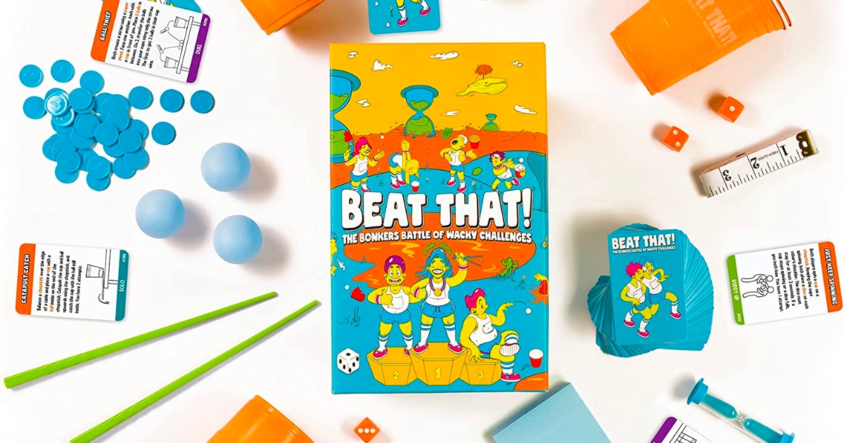 Beat That! - The Bonkers Battle of Wacky Challenges [Family Party Game] –  Gutter Games Ltd