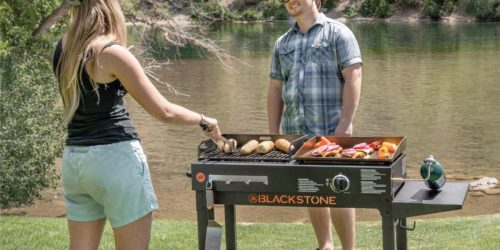 Blackstone Duo 17″ Griddle & Charcoal Grill ONLY $179 Shipped on Walmart.com (Regularly $229)