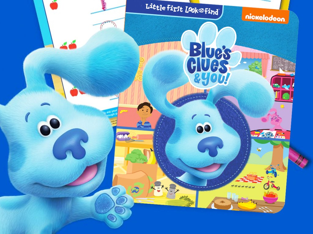 blues clues kids look & find book
