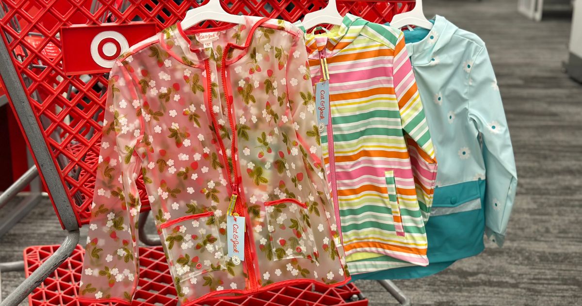 Target's Cat & Jack Clothing Line Includes Adorable Rain Coats