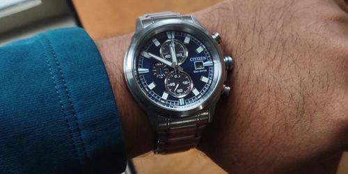 Citizen Men’s Eco-Drive Chronograph Watches from $142.79 Shipped on Amazon (Regularly $296)