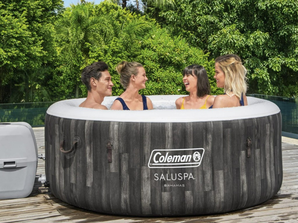Coleman 71" x 26" Bahamas AirJet Spa Outdoor Inflatable Hot Tub