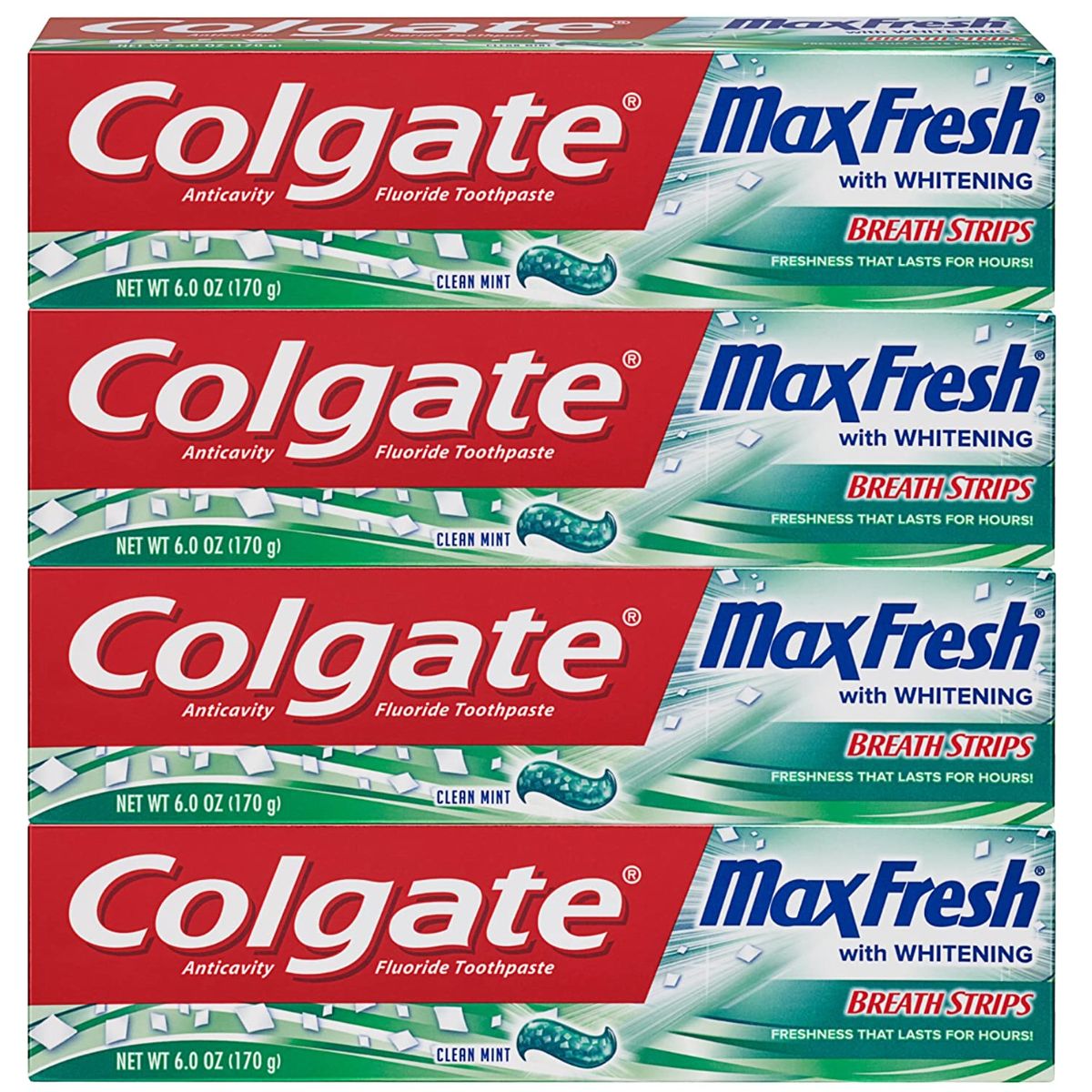 colgate max fresh toothpaste 4 pack