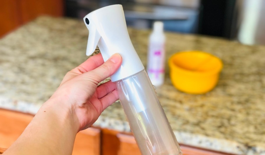 Continuous Spray Bottle Only $5 on Amazon | Great for Hair Products, Cleaners & More