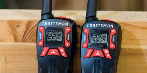 Craftsman Walkie Talkies Only $39.98 on Lowes.com (Regularly $50)