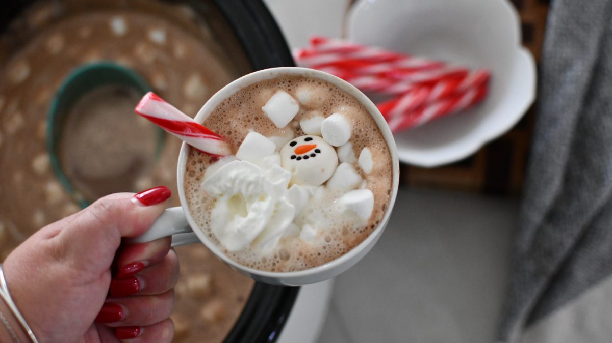 Crockpot Hot Chocolate - Shake Drink Repeat