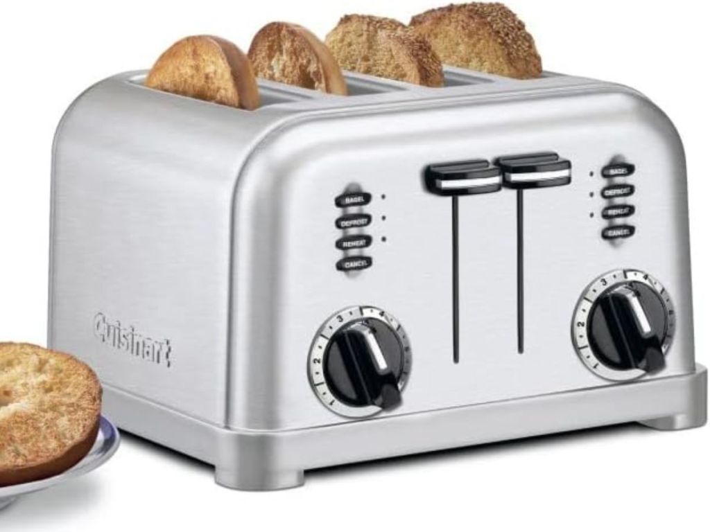 Cuisinart 4 slice toaster with bagels