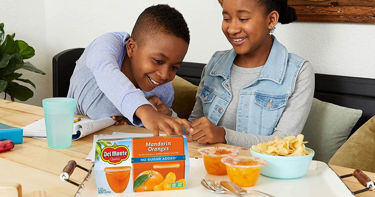 Del Monte Mandarin Orange Fruit Cups 12-Count Pack Just $5.68 Shipped on Amazon