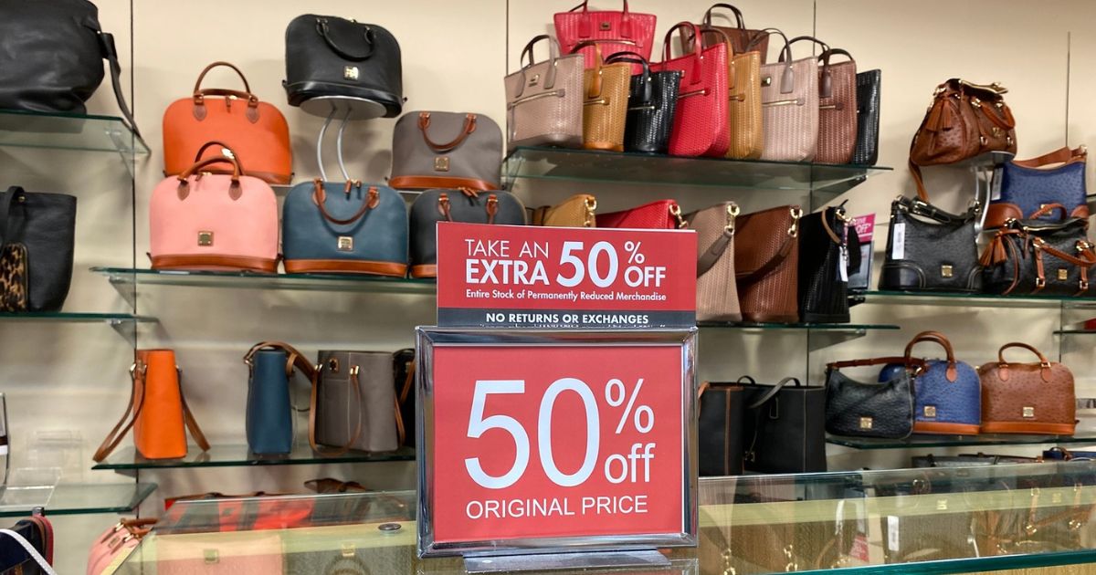 Coach Outlet clearance sale has prices slashed up to 75% off