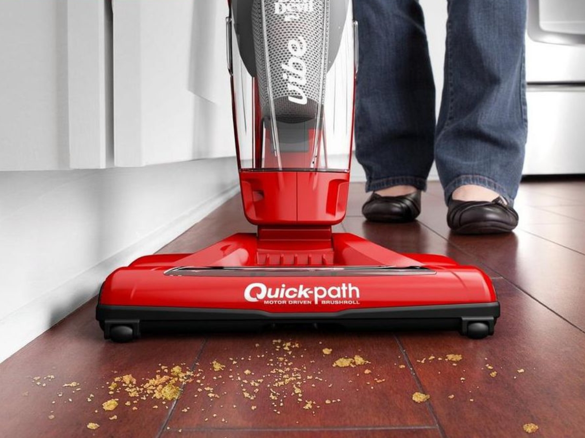 Dirt Devil Vibe 3-in-1 Corded Stick Vacuum in Red