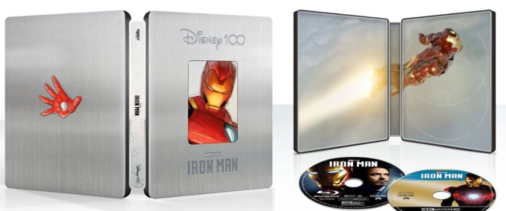 Disney Iron Man Steel Book DVD