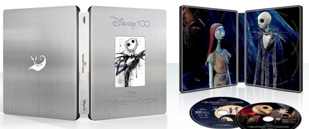 Disney Nightmare Before Christmas Steel Book DVD