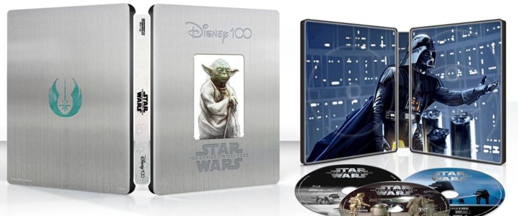 Disney Star Wars Empire Strikes Back Steel Book DVD