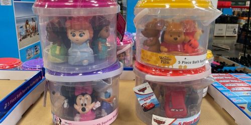 Disney & Marvel Bath Squirter Toys 5-Piece Sets from $12.98 on SamsClub.com (Reg. $17)