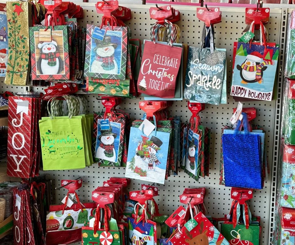 50 Off Dollar Tree Christmas Clearance Dishware, Gift Bags, Decor