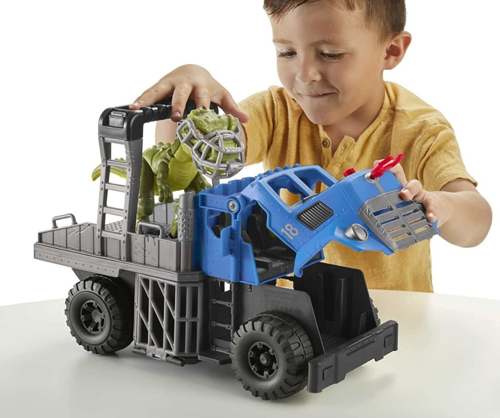 Fisher-Price Imaginext Jurassic World Dominion Break Out Dino Hauler
