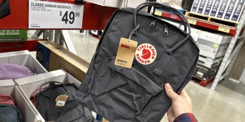 Fjallraven Kanken Backpacks Just $49.98 at Sam’s Club (In Store Only) | Water-Resistant & Last for Years
