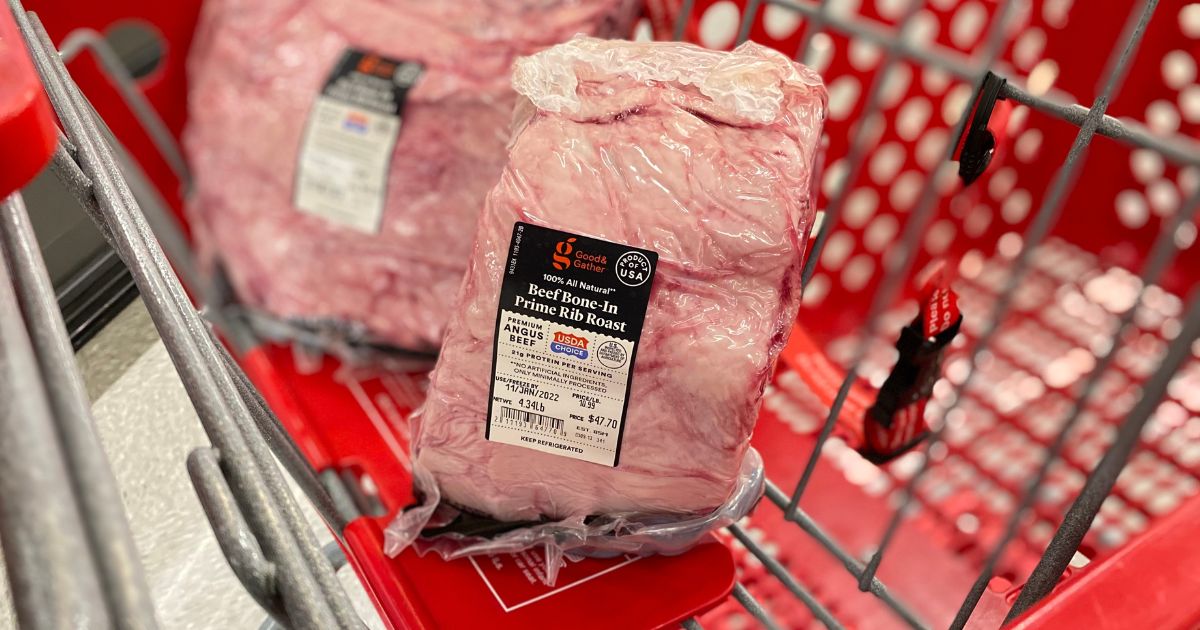 *RARE* 50% Off USDA Choice Beef Prime Rib Roast at Target