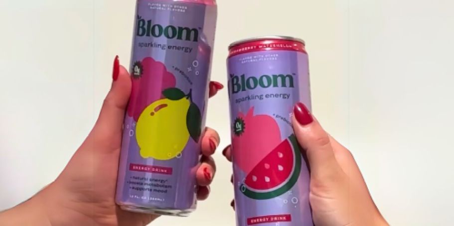 Bloom Nutrition Sparkling Energy Drink 12-Pack Just $18.99 Shipped on Amazon (Reg. $25)