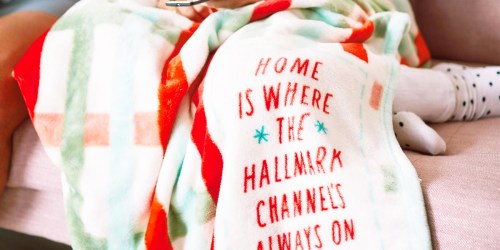 Hallmark Channel Throw Blanket Just $14.99 (Regularly $30) | Great Gift Idea
