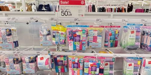 BOGO 50% Off Hanes Kids Underwear, Socks, & More at Target (In-Store & Online)